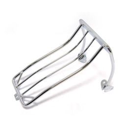 Luggage rack, for bobbed rear fender. Chrome 00-05 FXST(NU) (EX FXSTD)