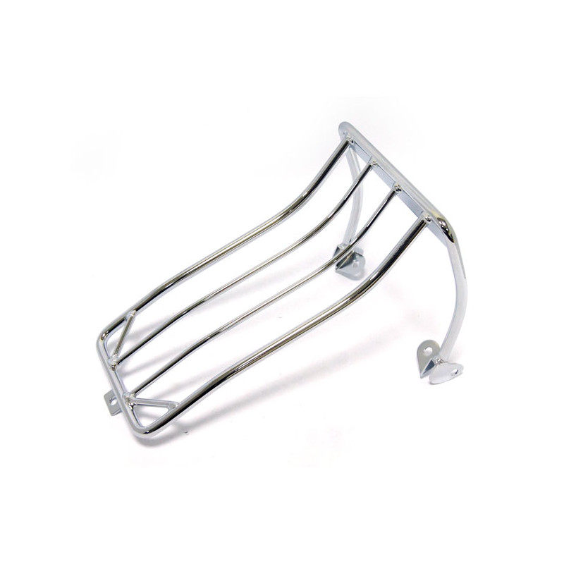 Luggage rack, for bobbed rear fender. Chrome 00-05 FXST(NU) (EX FXSTD)