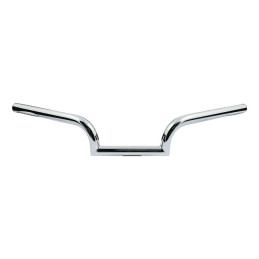 Biltwell Mustache handlebar chrome pre-81 H-D with 1" ID risers