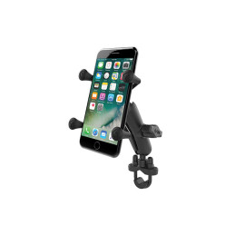 RAM Mounts, X-Grip phone mount w/U-Bolt base. Small phone 