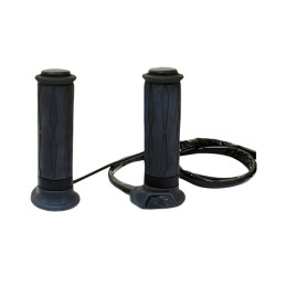 Podgrzewane chwyty KOSO HG13. Długość chwytu 130mm. Czarne do kierownic 7/8"