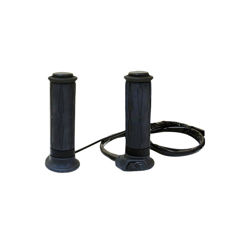 Podgrzewane chwyty KOSO HG13. Długość chwytu 130mm. Czarne do kierownic 7/8"