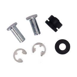 FL speedometer, 41-45 face, silver/black. 1:1 KMH 