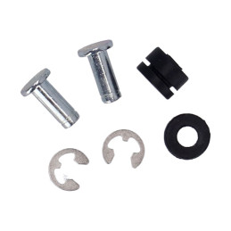 FL speedometer, 46-47 face, silver/black. 2:1 KMH 