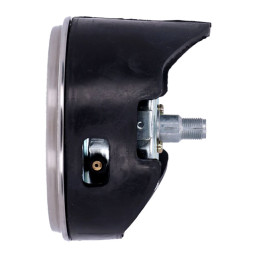 FL speedometer, 62-67 face, black/silver. 2.24:1 MPH 91-95 FXST FLST and customs.