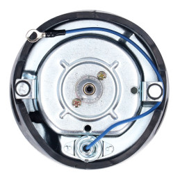 FL speedometer, 46-47 face, silver/black. 2.24:1 MPH 