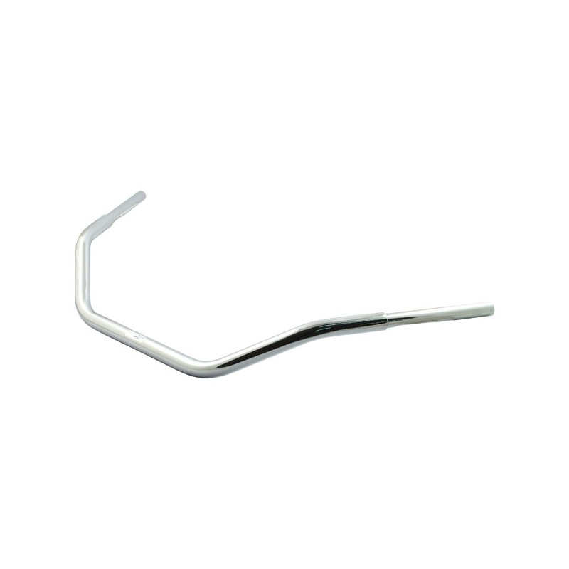 Kierownica Fehling 1-1/4" Dirty chromowana 82-22 H-D (wyłączając 08-22 e-throttle & 88-11 Springers) z 1.25" I.D. podwyższaczami