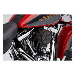 Cobra, Naked air cleaner kit. Spoke. Black 17-24 Touring (excl. 2024 FLTRXSTSE Road Glide with 121" HO engine 23-24 FLHXSE Stree