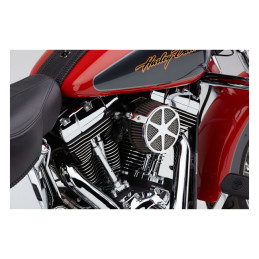 Cobra, Naked air cleaner kit. Spoke. Chrome 17-24 Touring (excl. 2024 FLTRXSTSE Road Glide with 121" HO engine 23-24 FLHXSE Stre