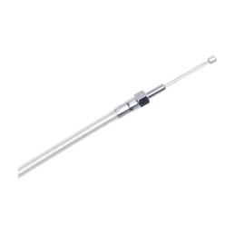 MCS, clutch cable 58" (147cm). Chrome 86-22  XL 08-12 XR1200 (NU)