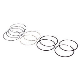 Hastings, 114" M8 chrome piston ring set. STD 17-23 114" M8