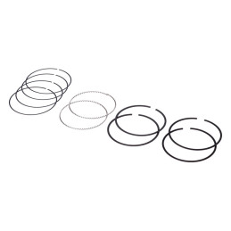 Hastings, 107" M8 chrome piston ring set. +.020" 17-23 107" M8