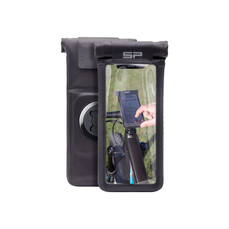 SP ConnectT, universal phone case set. Medium, black Universal. M: maximum phone size 153 x 70 mm