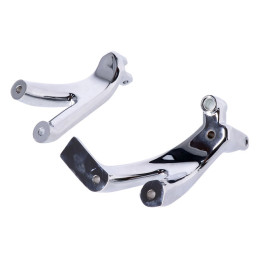 M8 Softail floorboard to footpeg conversion brackets 18-23 Softail with floorboards
