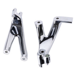 M8 Softail floorboard to footpeg conversion brackets 18-23 Softail with floorboards