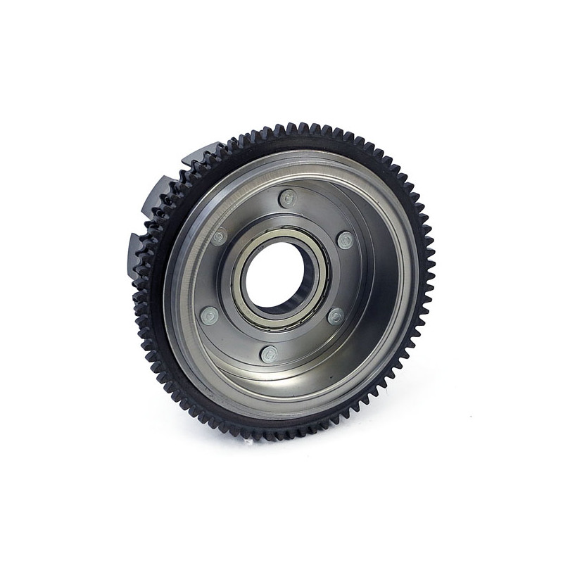 Alternator rotor / clutch shell & sprocket assembly L84-90 4-sp XL (NU)