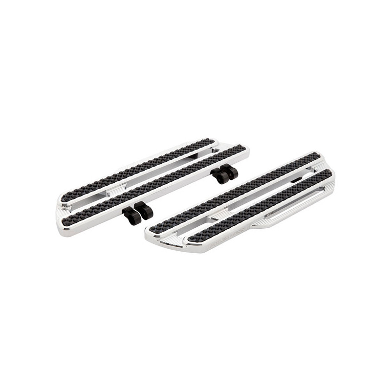 Arlen Ness, Method rider floorboards. Chrome 18-24 FL Softail with rider floorboards