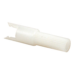 NAMZ, AMP/TE connector. White, receptacle, 1-pin 