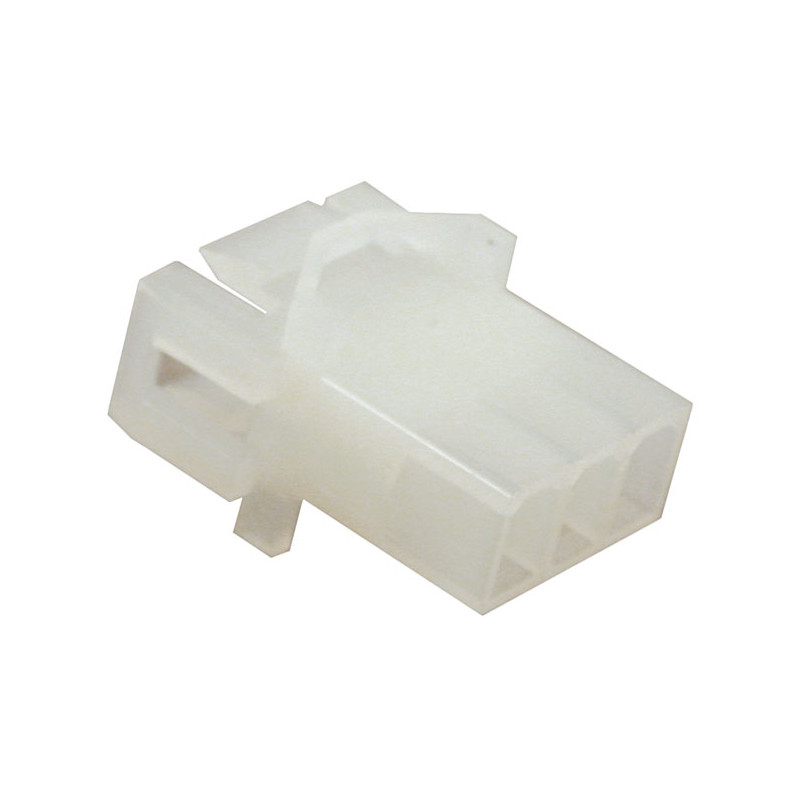 NAMZ, AMP/TE connector. White, plug, 3-pin 