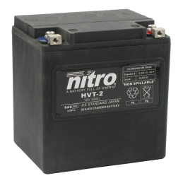 Nitro, AGM HVT battery, 30Ah 12V 97-24 FLT/Touring 09-24 Trikes