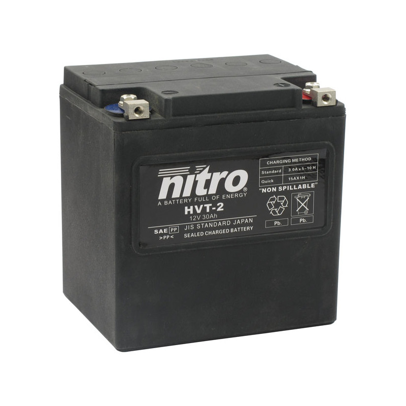 Батерия Nitro AGM HVT 30Ah 12V за FLT/Touring