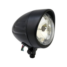 Far H4 Bullet 4" Negru cu Vizor
