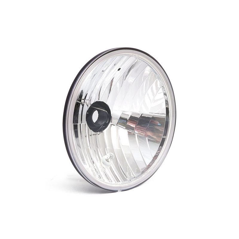 7" H4 headlamp unit. Clear lens 