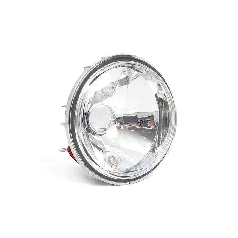 120mm HS1 12V 35/35W headlamp unit. Clear lens 