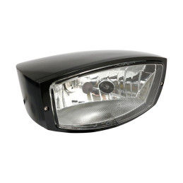 Oregon H4 headlamp. Bottom mount. Black 