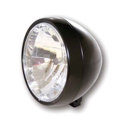 Randall, 6-1/2" H-4 headlamp. Bottom mount. Satin black 