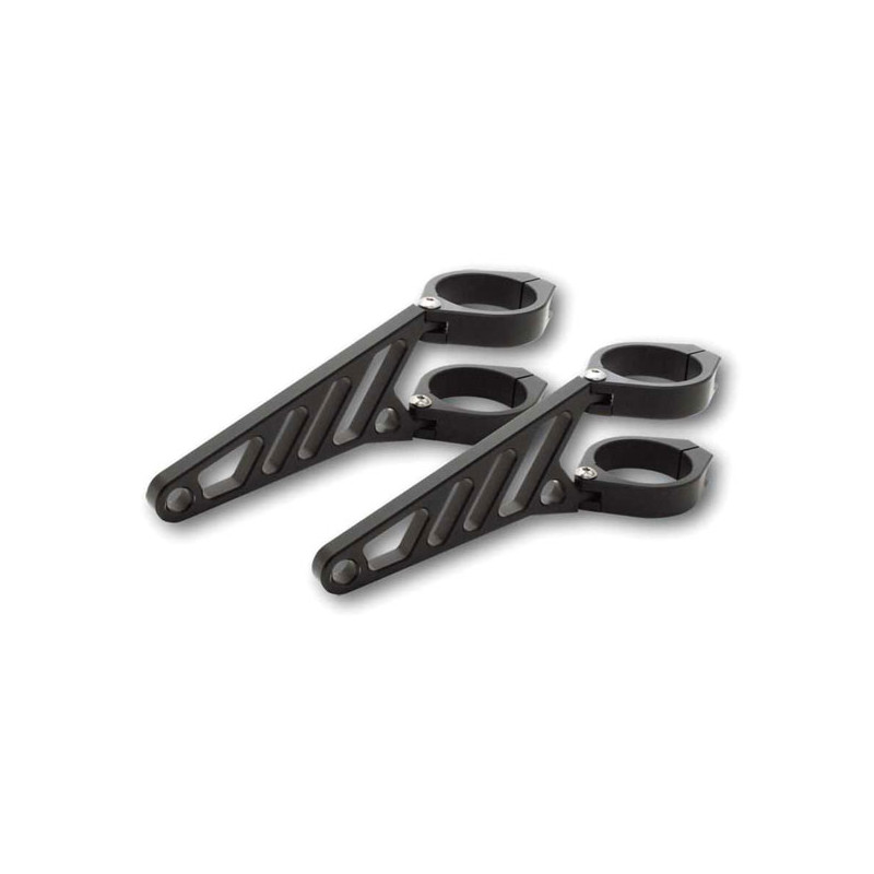 Soporte de faro ajustable Fingers 38-41mm Negro