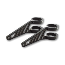 Fingers, Adj. headlamp bracket assembly long 35-37mm. Black 