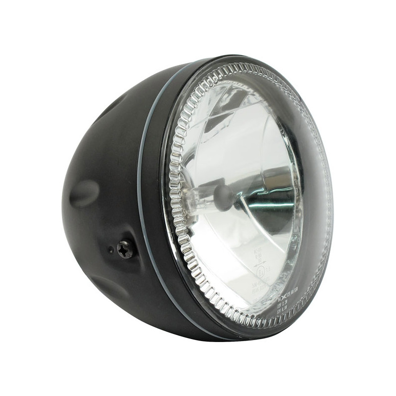 Faros H4 Skyline 5-3/4" Montaje Lateral Negro