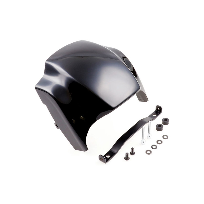 Cult-Werk, headlamp mask kit "NRS style". Gloss black 21-24 RH 1250S Sportster S