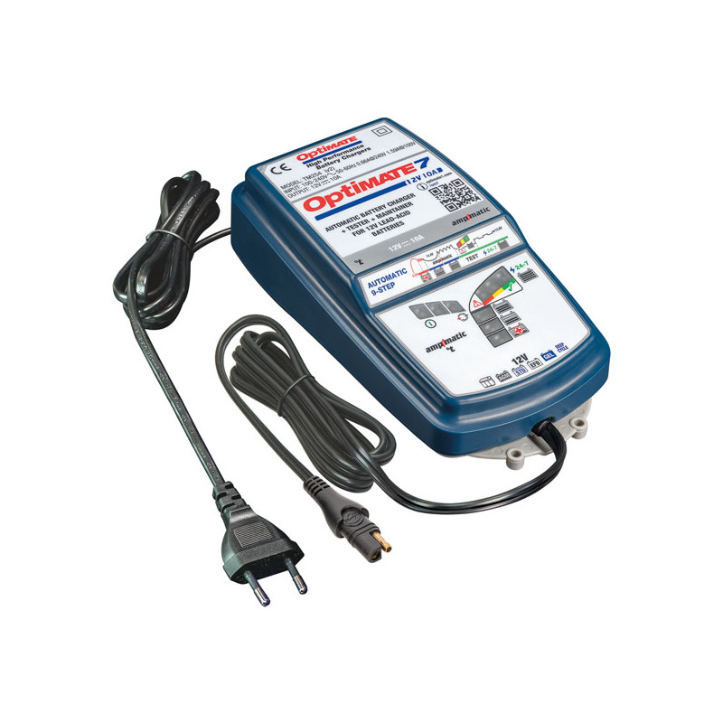 Ładowarka akumulatorowa Tecmate OptiMATE 7, z funkcją Ampmatic, Uniwersalna