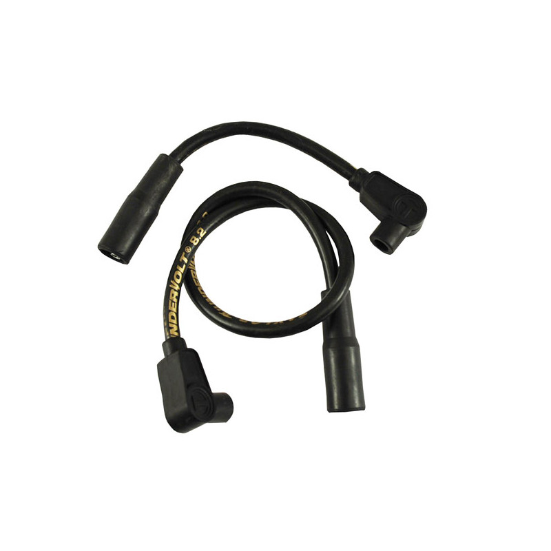 Zestaw przewodów zapłonowych Taylor ThunderVolt o średnicy 8,2 mm. 00-17 Softail (z wyłączeniem 08-11 FXCW/C 11-13 FXS Blackline