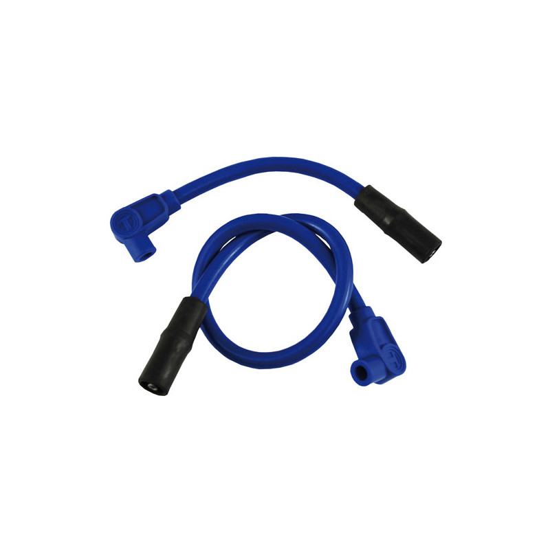 Taylor, 409 Pro-Race spark plug wire set. Blue 00-17 Softail (excl. 08-11 FXCW/C 11-13 FXS Blackline 13-16 FXSB Breakout) 99-17 