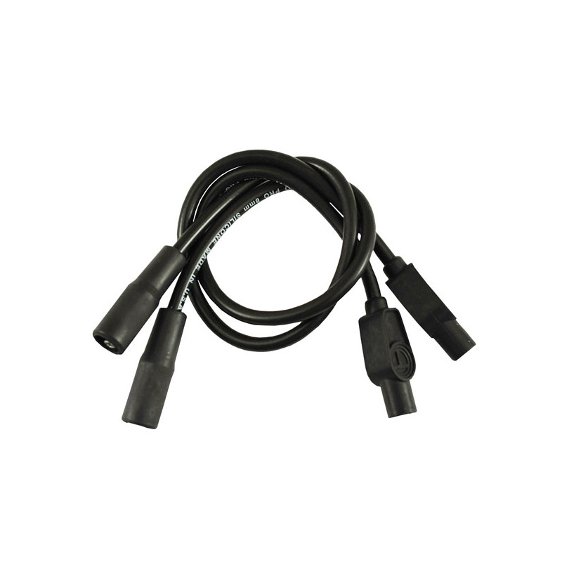 Zestaw przewodów zapłonowych Taylor, 8mm Pro Wire. Czarny 99-08 Touring z wtryskiem 04-06 XL (tylko dla modelu i rocznika)