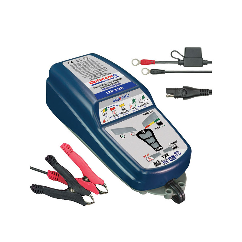 Tecmate OptiMATE 6, Ampmatic nabíječka baterií