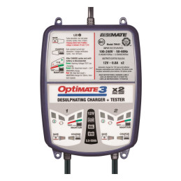 Tecmate OptiMATE 3 x 2 12V battery charger Universal