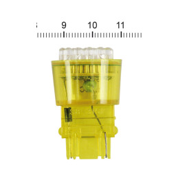 Bombilla LED señal giro cuña base 3156 luz ámbar
