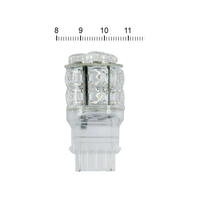 SuperFlux 194 żarówka LED miniaturowa. Biała światło, szklana podstawa