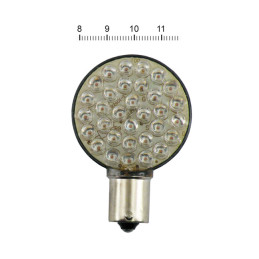 Bombilla LED plana Lollipop roja para señal de giro