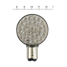 Bombilla LED plana luz trasera y señal de giro roja