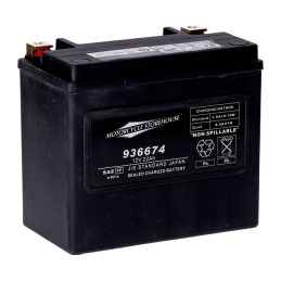 MCS, Standard Series - AGM sealed battery. 12V, 22Ah. 325CCA 91-96 Softail Dyna (NU)