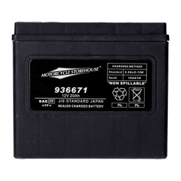 MCS AGM запечатана батерия 12V 20Ah за Harley