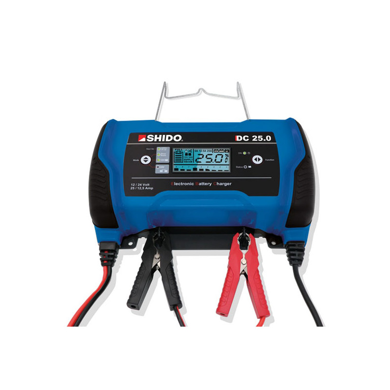 Shido, multi battery charger 12V/24V DC 25.0 (EU) 
