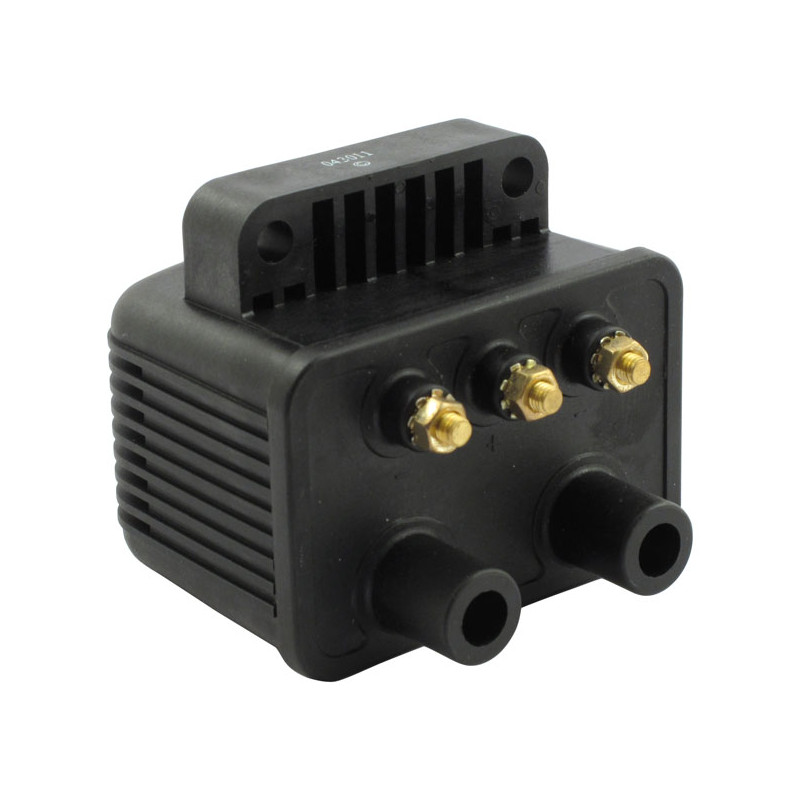 Cewka zapłonowa Blue Streak. Jedno iskrowe, 12V, 3 ohm 65-99 B.T. 65-03 XL. Dla modeli z gaźnikiem z niestandardowym elektronicz