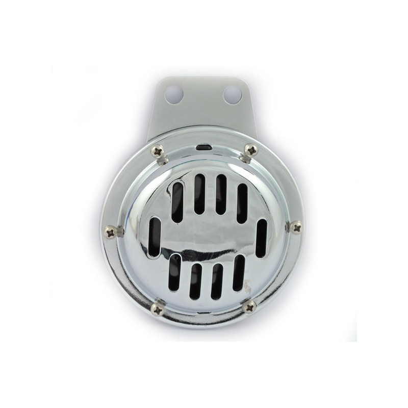 Chris Products, 4" kustomowa klakson. 12-Volt. Chrom