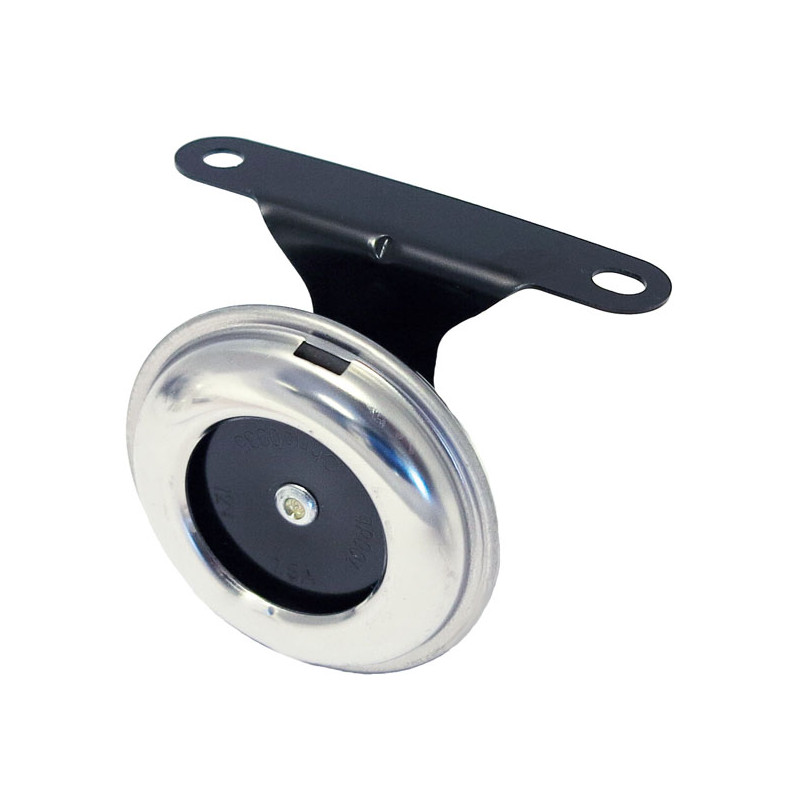 Chris Products, 2-1/2" kustomowa trąbka. 12-Volt. Czarny/Cynk